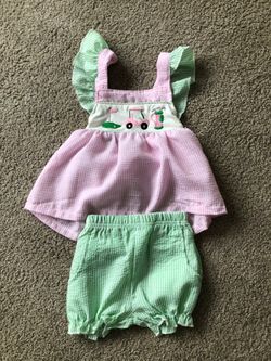 Baby girl golf outfit 6-12 months