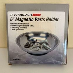 Brand New - Pittsburgh 6” Magnetic Parts Holder