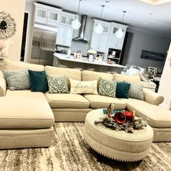 Gorgeous U Beige Sectional  