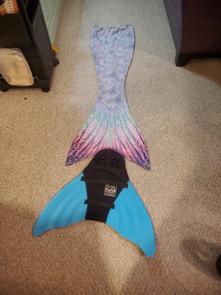 Mermaid Tail Child's Large