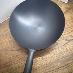 Nuwave Hot Wok Induction Cooktop 14" Carbon Steel Wok 4 QT (NO LID)