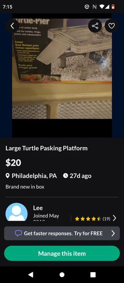 Large Turtle Pasking Platform