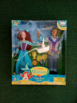 The little mermaid picnic party gift set 1997 mattel