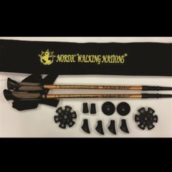 2 Sets Brand New Nordic Walking Poles