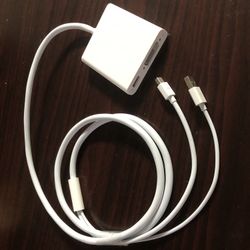 Genuine Apple A1306 Mini DisplayPort Display Port to Dual-Link DVI Video Adapter