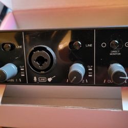 Wrugste USB Audio Interface +48v Phantom Power 24-bit/96kHz