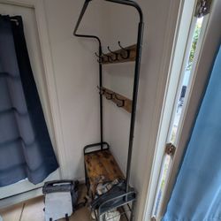 Ikea Shoe Rack with Coat Hanger - Great Condition