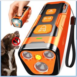 Dog Bark Deterrent Device, Ultrasonic Anti Barking, 6 Training Modes, Behavior Correct Safe & Humane Control for Dogs