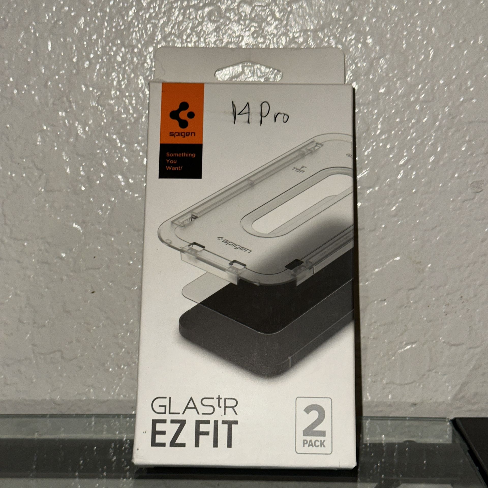 Spigen EZ Fit tempered glass for iPhone 14 Pro