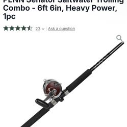 Penn Senator 113H2 with Penn Slammer 6’6