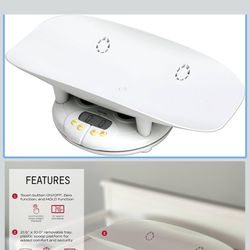 Salter Electronic Baby and Toddler Scale - Digital Infant Scale with Removable Tray, 44 lb Capacity, Hold Function and Zero Tare Feature for Accurate 