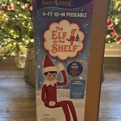 New In Box- Almost 5 Feet Tall Elf On The Shelf! 
