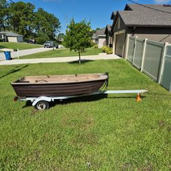 Boat And Trailer 
