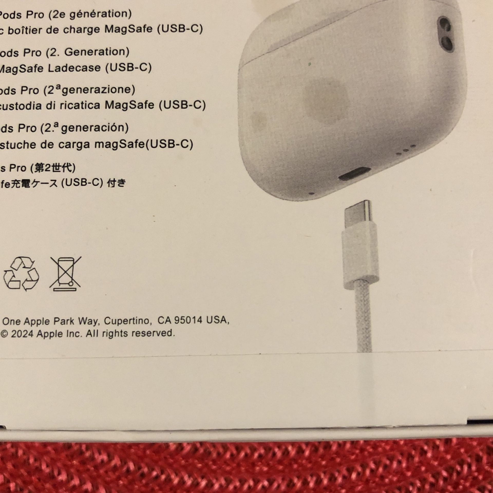 AirPods Pro 2eme Generation With Gps Original