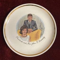 President And Mrs. John F. Kennedy Collector plate