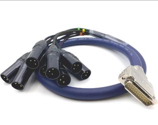 DB 25 to XLR Male Snake cable