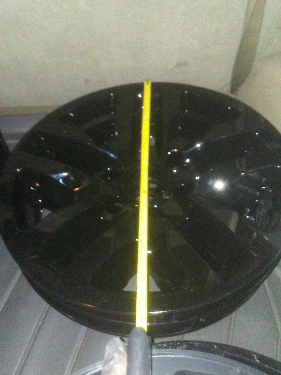 Black Glossy Hub Caps