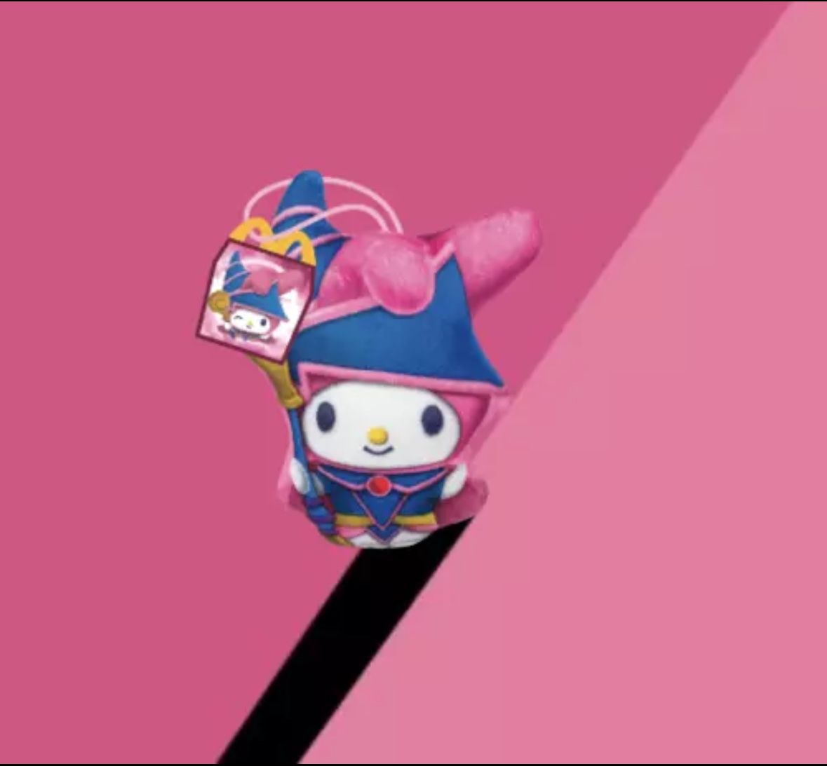 New My Melody Dark Magician Girl #3 McDonalds Happy Meal Yu-Gi-Oh x Hello Kitty