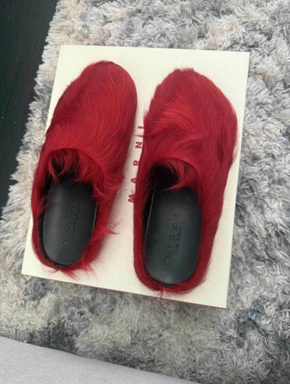 MARNI SLIDE RED