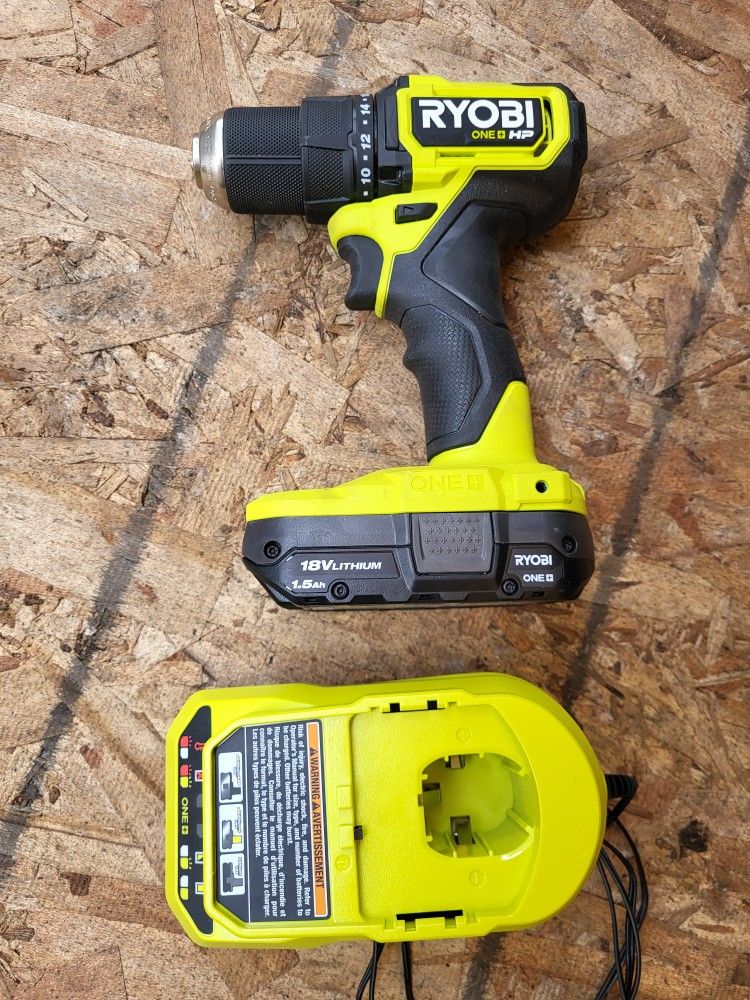 Ryobi ONE+ HP 18V Brushless Cordless 1/2 Drill/Driver Kit with