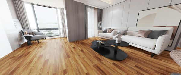 S Calder Brown Rigid Core Flooring – $1.99/sqft