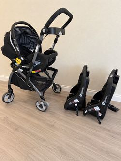 Graco Baby Travel System Bundle – Infant Car Seat + Stroller + 2 Car Seat Bases!