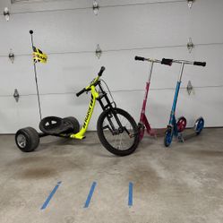 Razor - Drift Trike and Scooters