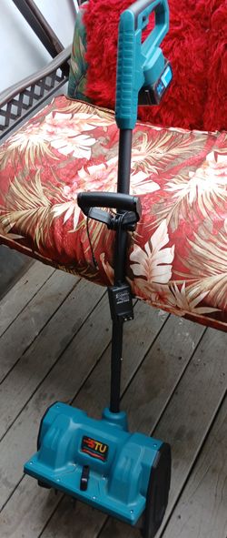 Snow Blower Snow Removal Snow Clearing Portable Foldable Snow Thrower Electric Snow Spade for Walking Deck Patio Lawn Yard, Style A
