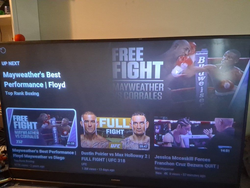 Mitsubishi 85" Big Screen TV ( Not a Flatscreen
