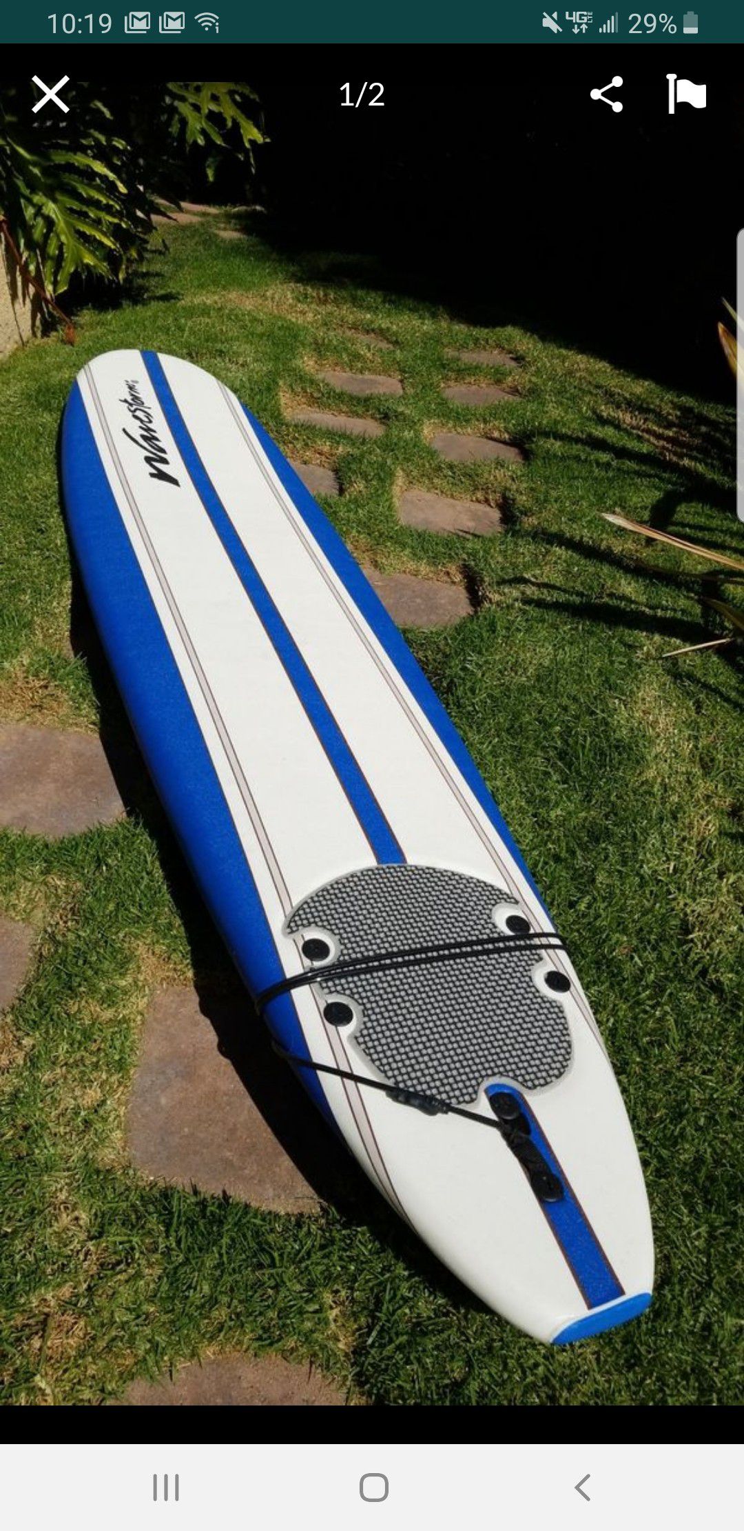 8ft goam surfboard