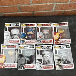 Pop Figures. No Trades. $5 Each 