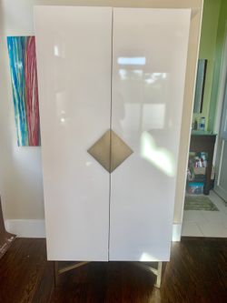Mid century modern armoire
