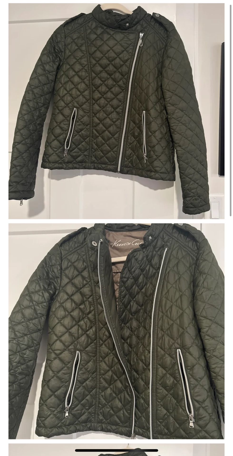 Kenneth Cole - Hunter Green Jacket Sized Medium