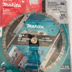 9 in. Thin Kerf Segmented Rim Diamond Blade