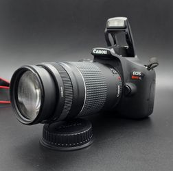 Canon Rebel T7 with 75-300mm Lens