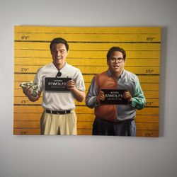 Wolf Of Wall Street Canvas 