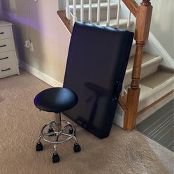 Massage Table/ Swivel Chair