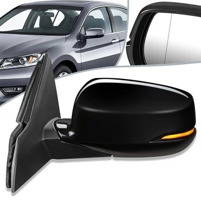 LA Zona Auto Parts 13 14 and 15 Honda Accord Sedan Left Driver Side Mirror Espejo Retrovisor Izquierdo Conductor