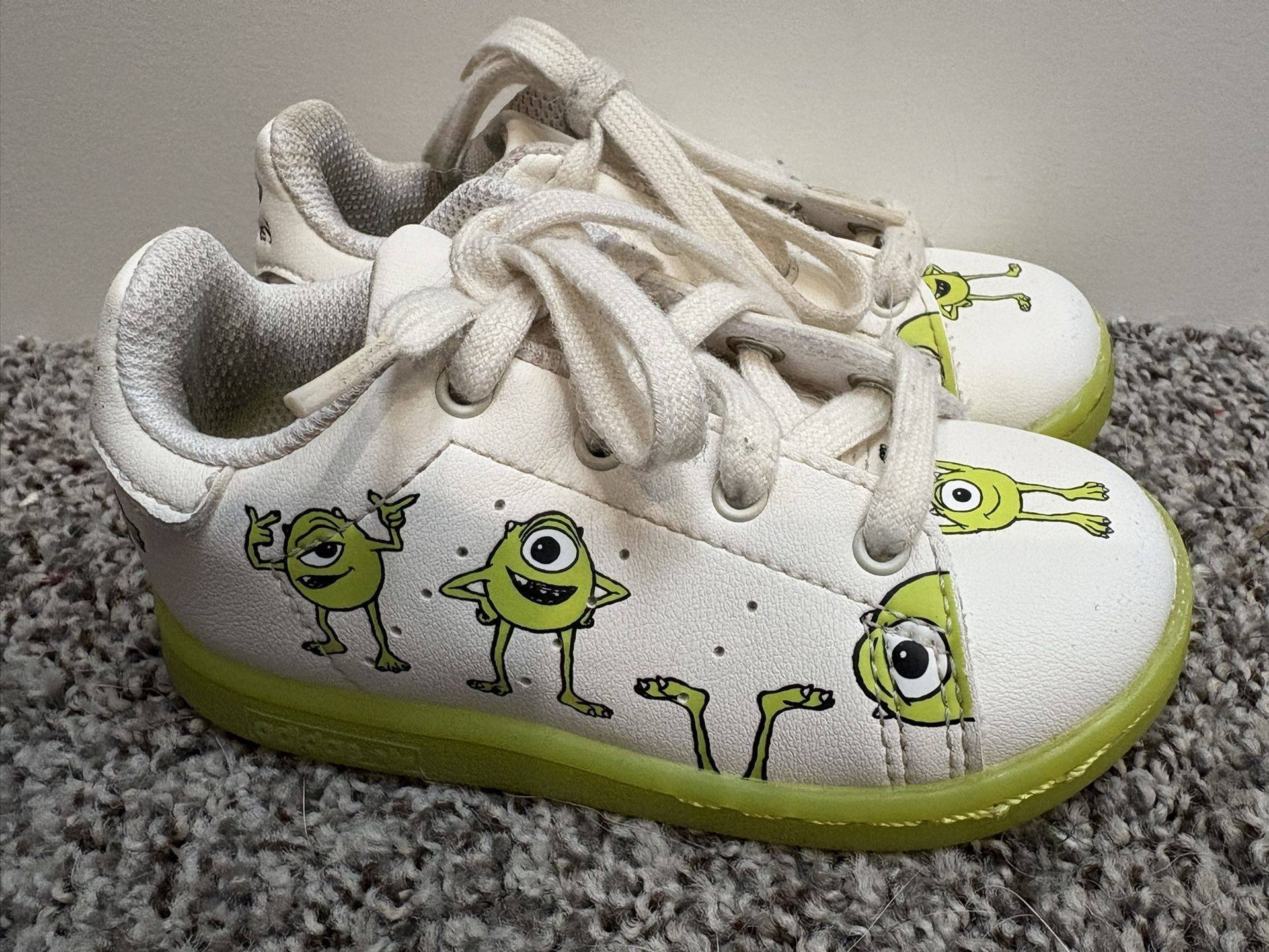 ADIDAS/ Disney Monsters Inc Toddler Sneakers Size 6c
