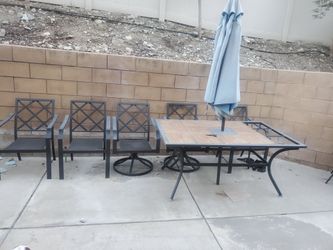 Patio table & chairs