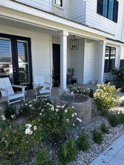 Handmade Concrete Outdoor Fountain Limestone