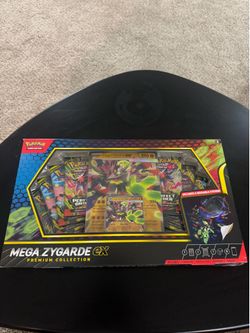 Pokemon Mega Zygarde Ex box