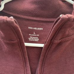 Van Heusen Half Zip Sweater