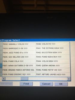 Samples para korg krome