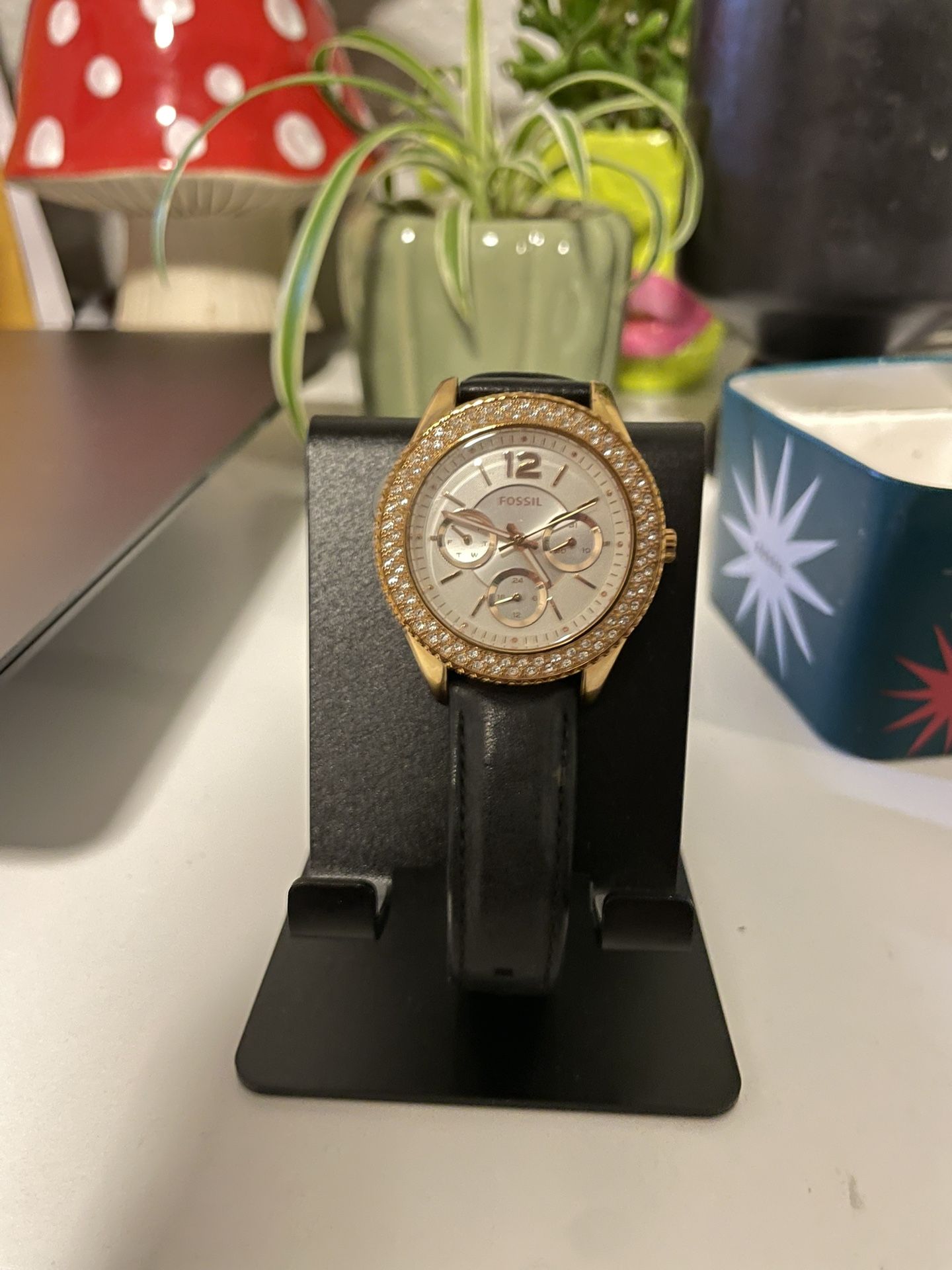 Fossil Stella Rose Gold Women's Analong Dial Quartz Wrist Watch