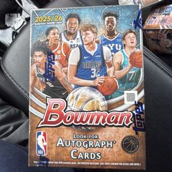 Bowman NBA 2025 Blaster Boxes
