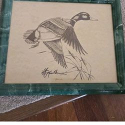 ART PAINTING HARRY J MOELLER SIGNED