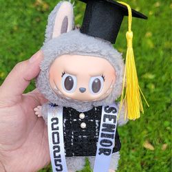 LABUBU GRADUATION CAP & STOLE 