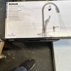 Touchless Kitchen Faucet Chrome