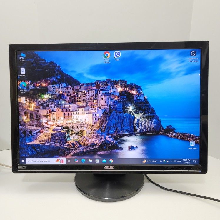 Asus 25.5" VW266H LCD Monitor 1920×1200 HDMI With Built-in Speakers